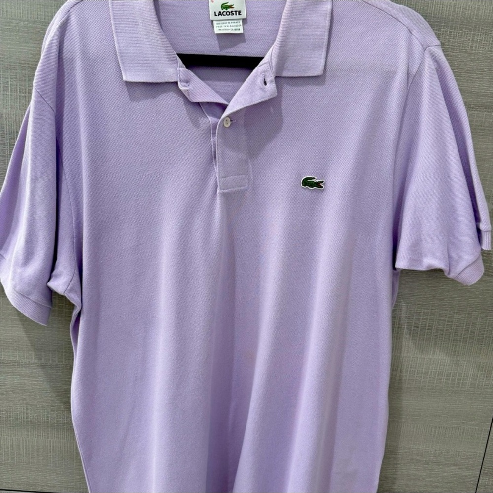 Men’s LACOSTE cotton Polo. Size 6